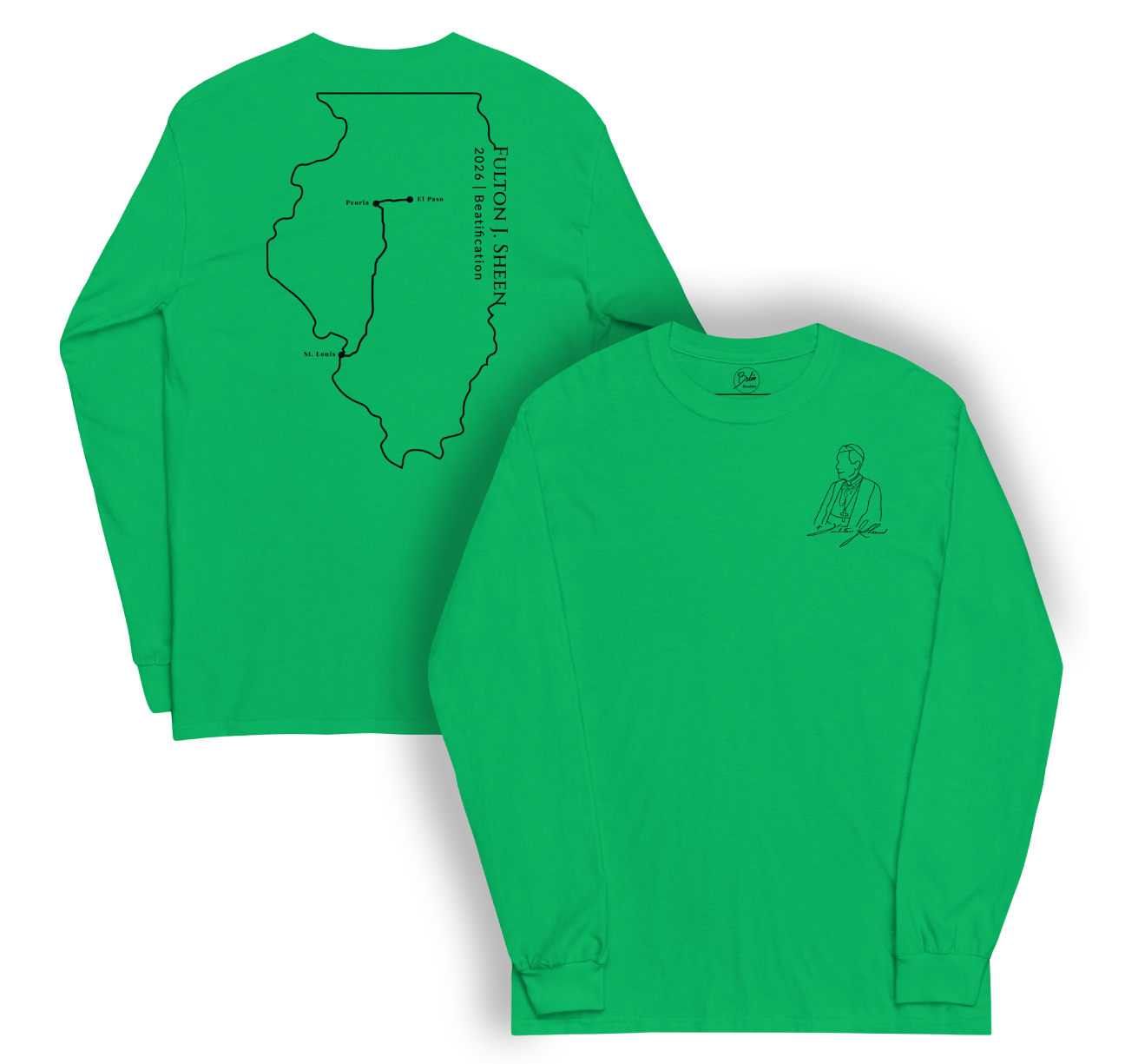 Ink Long Sleeve Shirt - Sheen Pilgrimage (Matte Black)