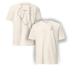 Ink T-Shirt - Sheen Pilgrimage (Matte Black)