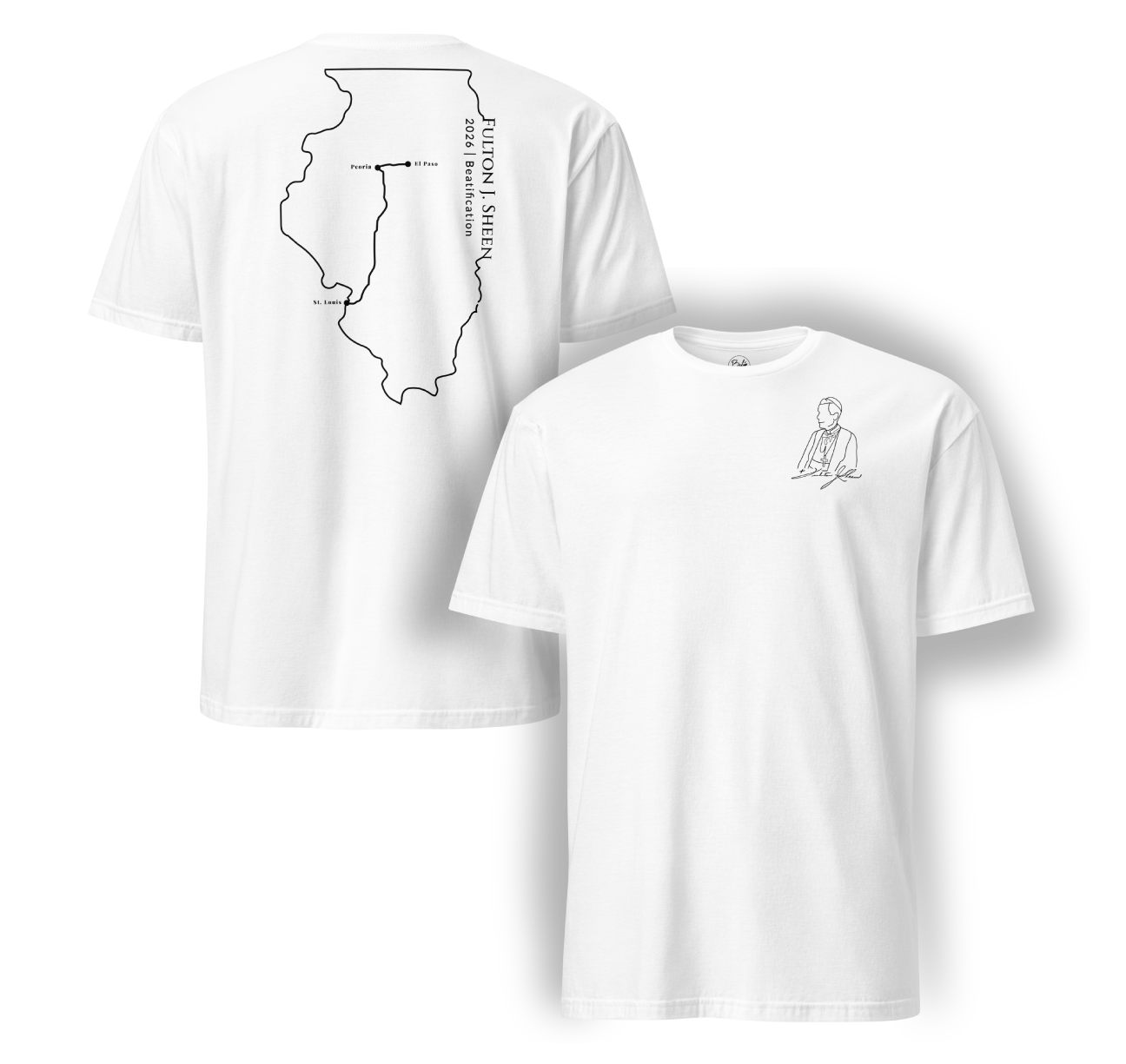 Ink T-Shirt - Sheen Pilgrimage (Matte Black)