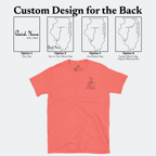 Custom Ink T-Shirt - Ven. Fulton J. Sheen (Matte Black)