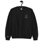 Premium Sweatshirt - Ven. Fulton J. Sheen (Stitched White)